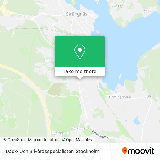 Däck- Och Bilvårdsspecialisten map