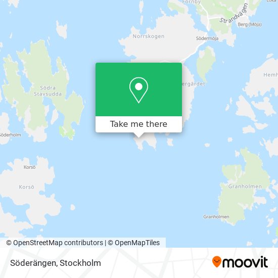 Söderängen map