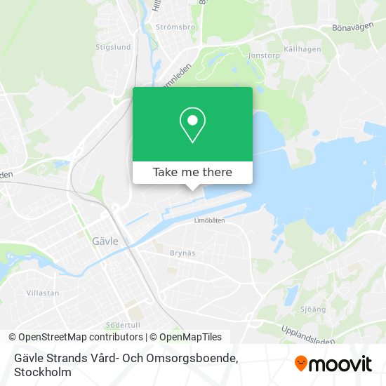 Gävle Strands Vård- Och Omsorgsboende map