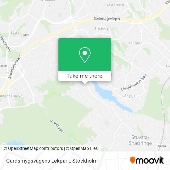 Gärdsmygsvägens Lekpark map