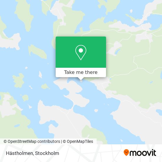 Hästholmen map