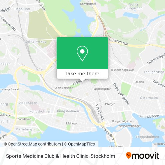 Sports Medicine Club & Health Clinic map