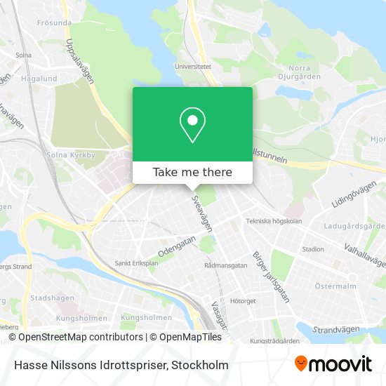 Hasse Nilssons Idrottspriser map