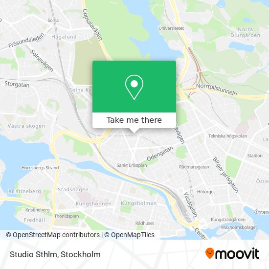 Studio Sthlm map