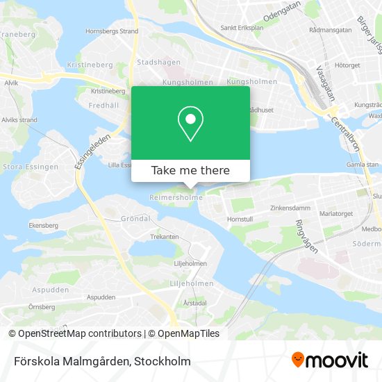 Förskola Malmgården map