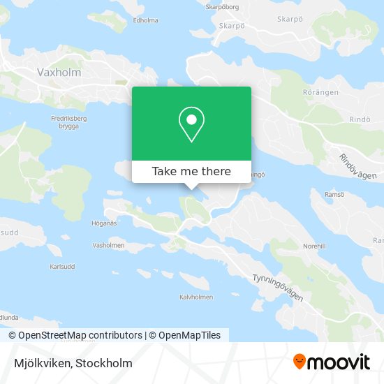 Mjölkviken map