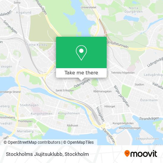 Stockholms Jiujitsuklubb map