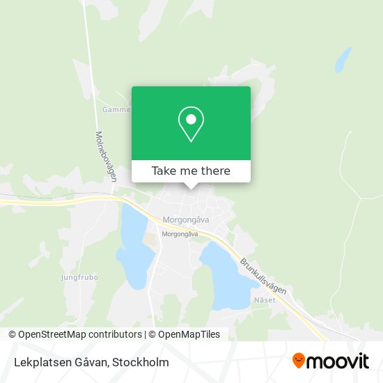 Lekplatsen Gåvan map