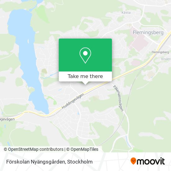 Förskolan Nyängsgården map