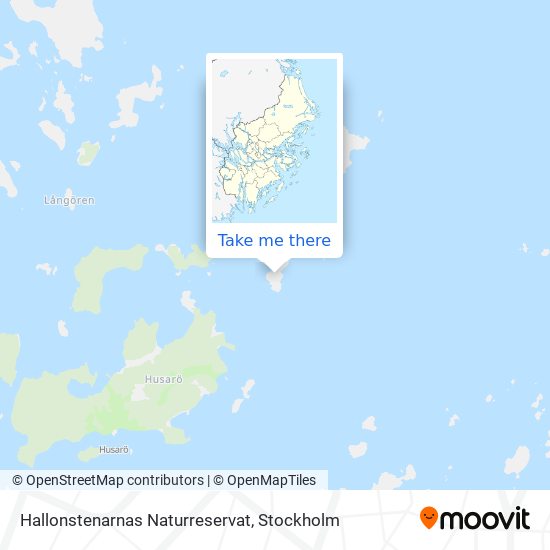 Hallonstenarnas Naturreservat map