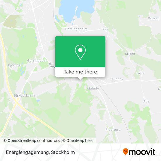 Energiengagemang map