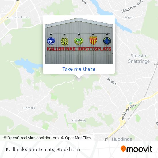 Källbrinks Idrottsplats map