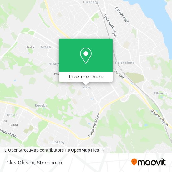 Clas Ohlson map