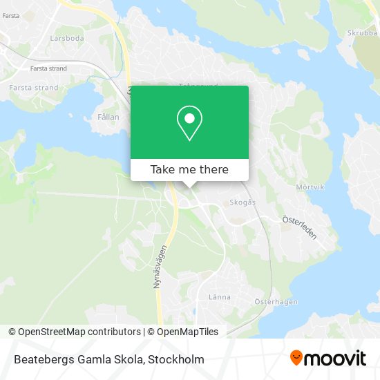 Beatebergs Gamla Skola map