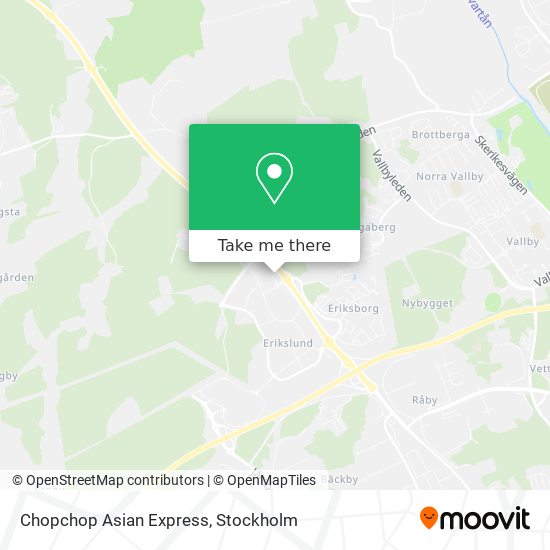 Chopchop Asian Express map