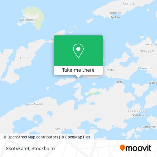 Skötskäret map