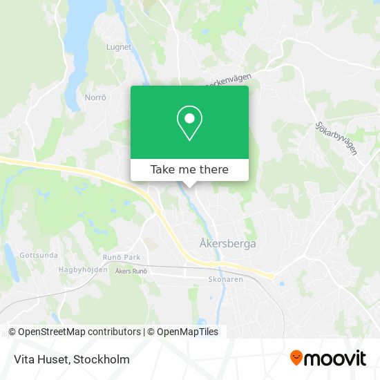 Vita Huset map