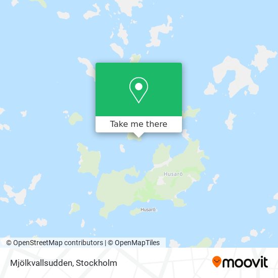 Mjölkvallsudden map