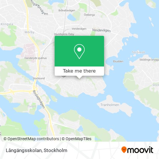 Långängsskolan map