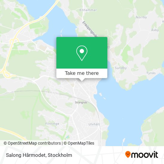 Salong Hårmodet map