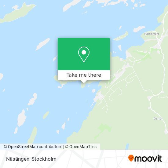 Näsängen map