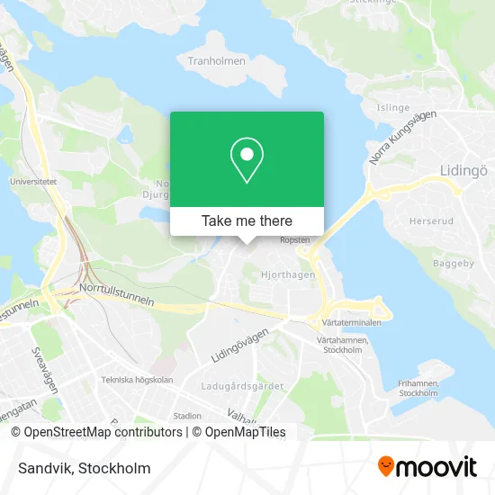 Sandvik map