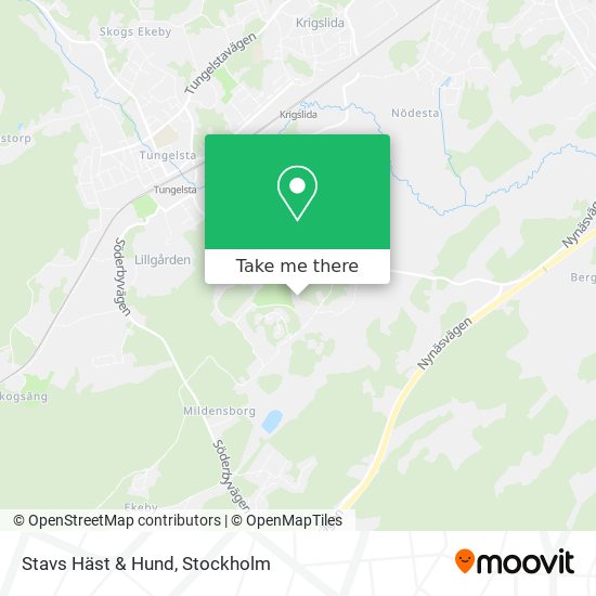 Stavs Häst & Hund map