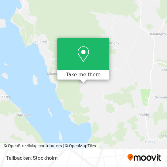 Tallbacken map