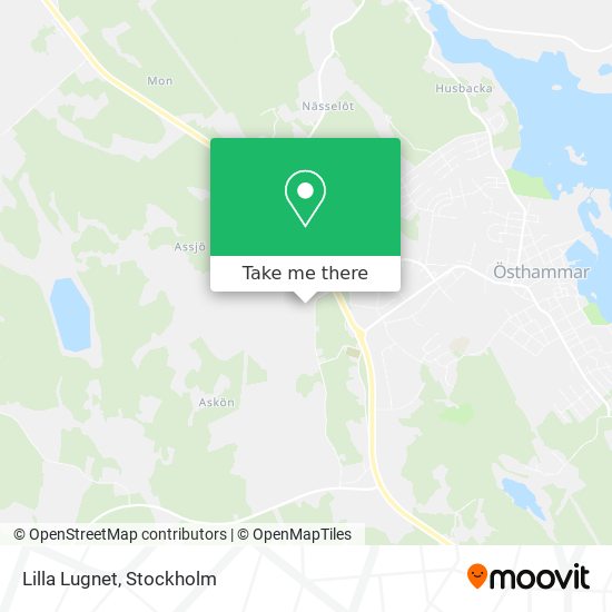 Lilla Lugnet map