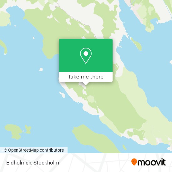 Eldholmen map