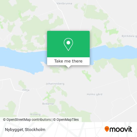 Nybygget map