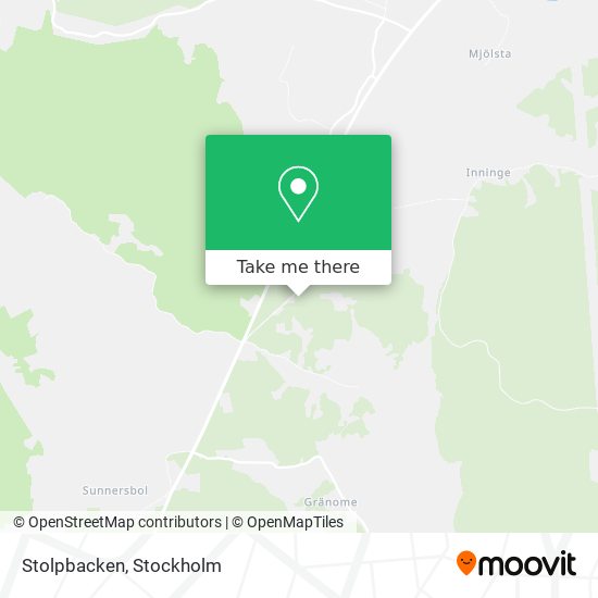 Stolpbacken map