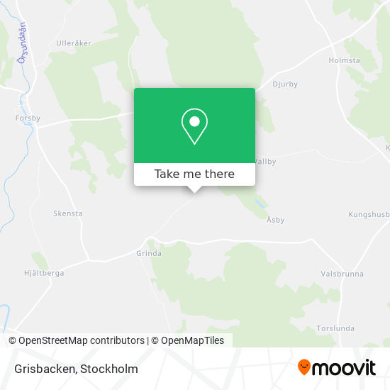 Grisbacken map