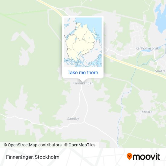 Finnerånger map