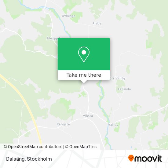 Dalsäng map