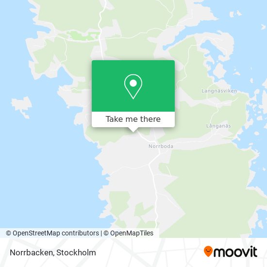 Norrbacken map