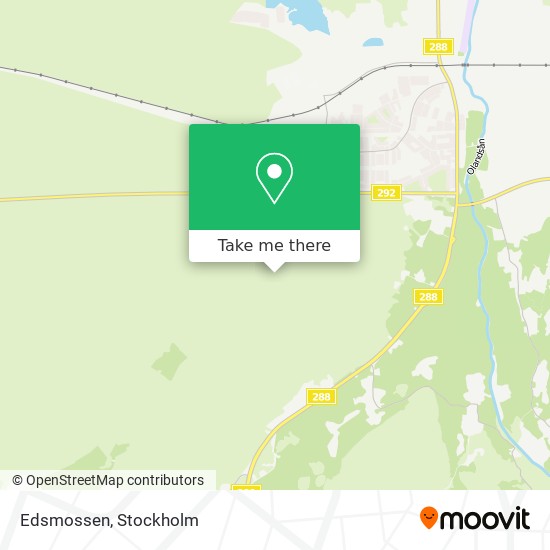 Edsmossen map