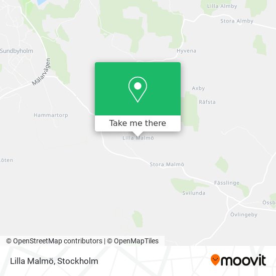 Lilla Malmö map