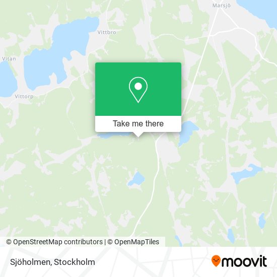 Sjöholmen map