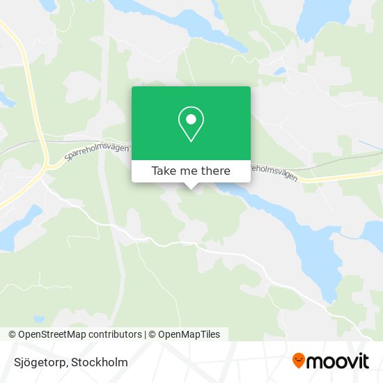 Sjögetorp map