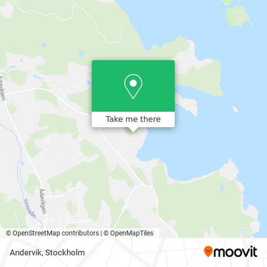 Andervik map