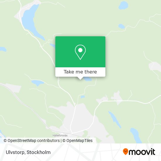 Ulvstorp map