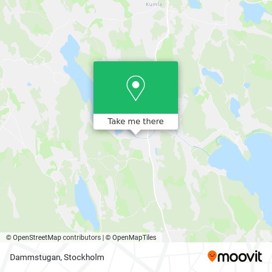 Dammstugan map