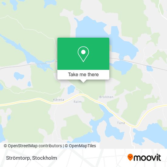 Strömtorp map