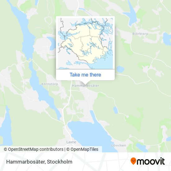 Hammarbosäter map