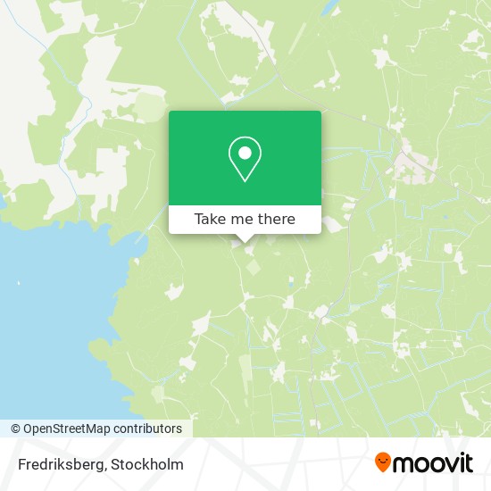 Fredriksberg map