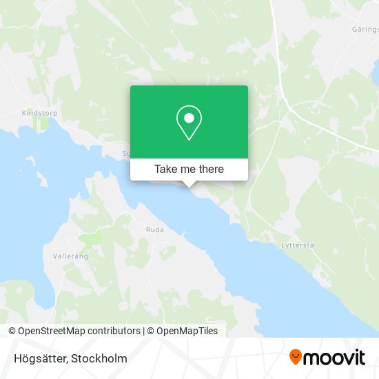 Högsätter map