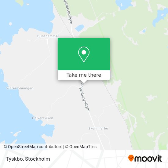 Tyskbo map