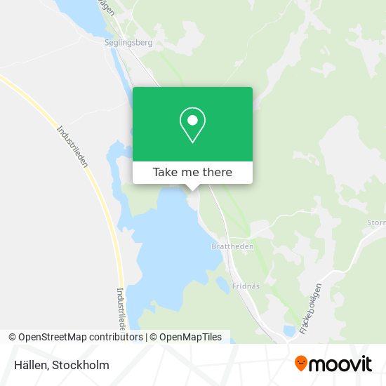 Hällen map