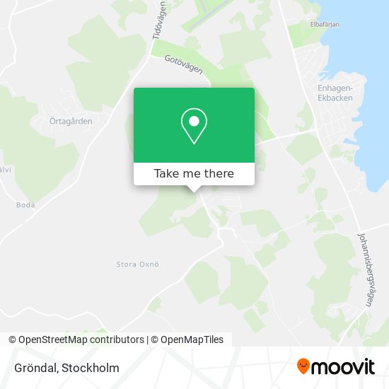 Gröndal map